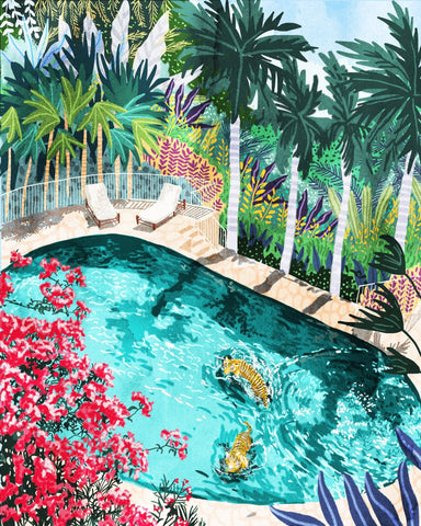 Tropical Pool Tigers