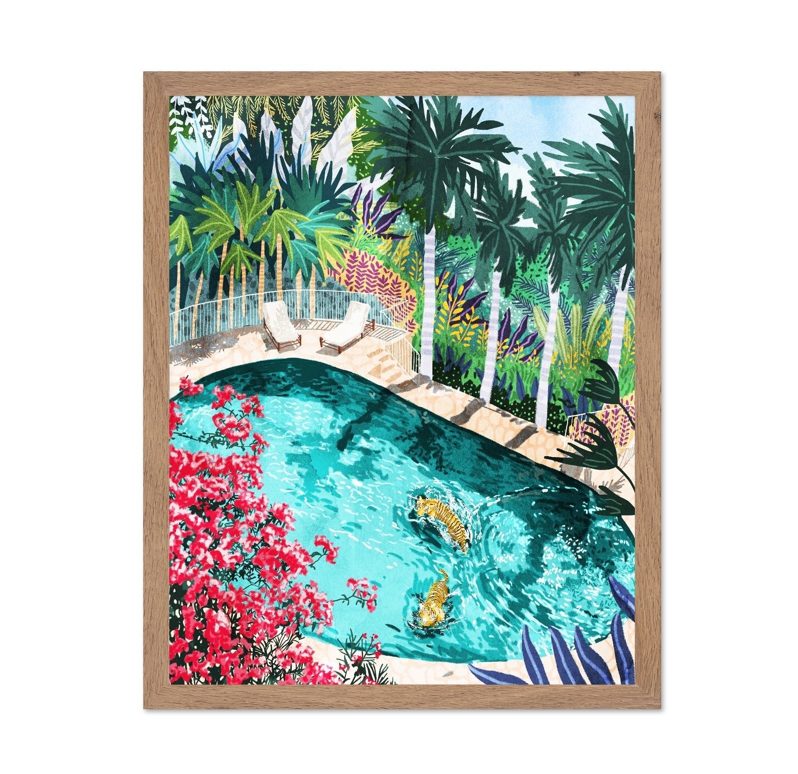 Tropical Pool Tigers