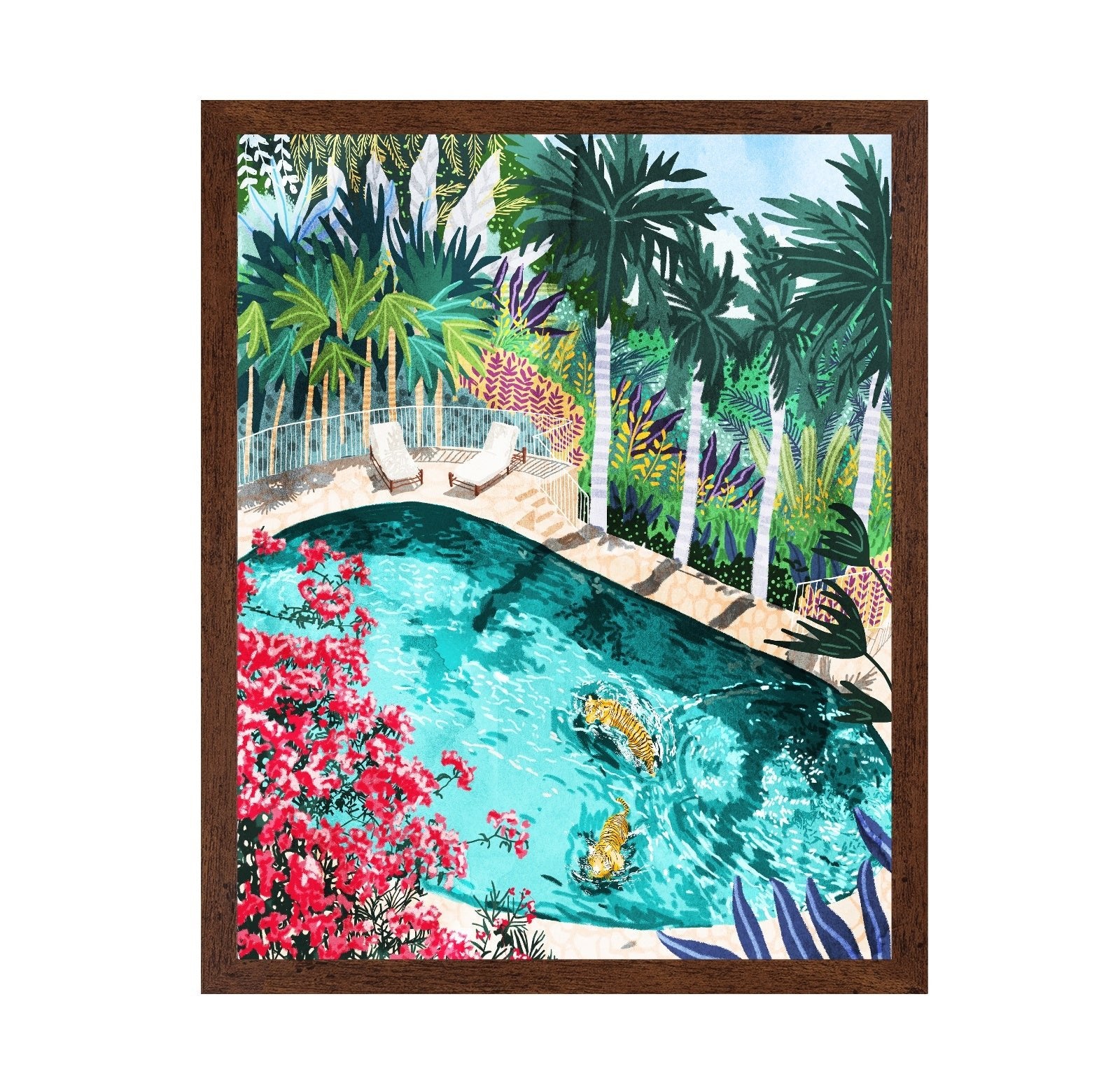 Tropical Pool Tigers