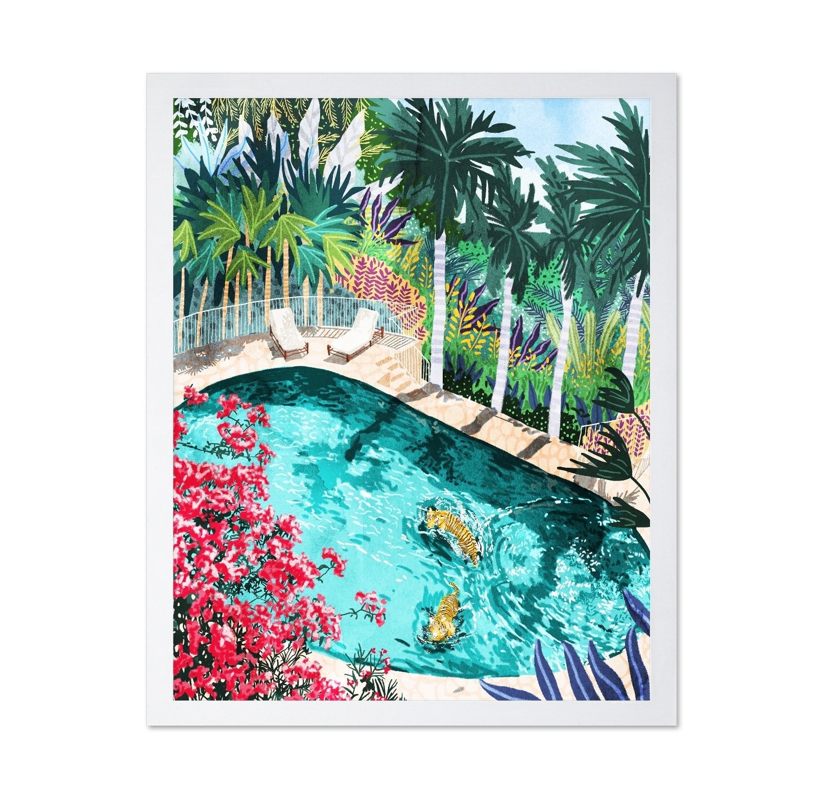 Tropical Pool Tigers