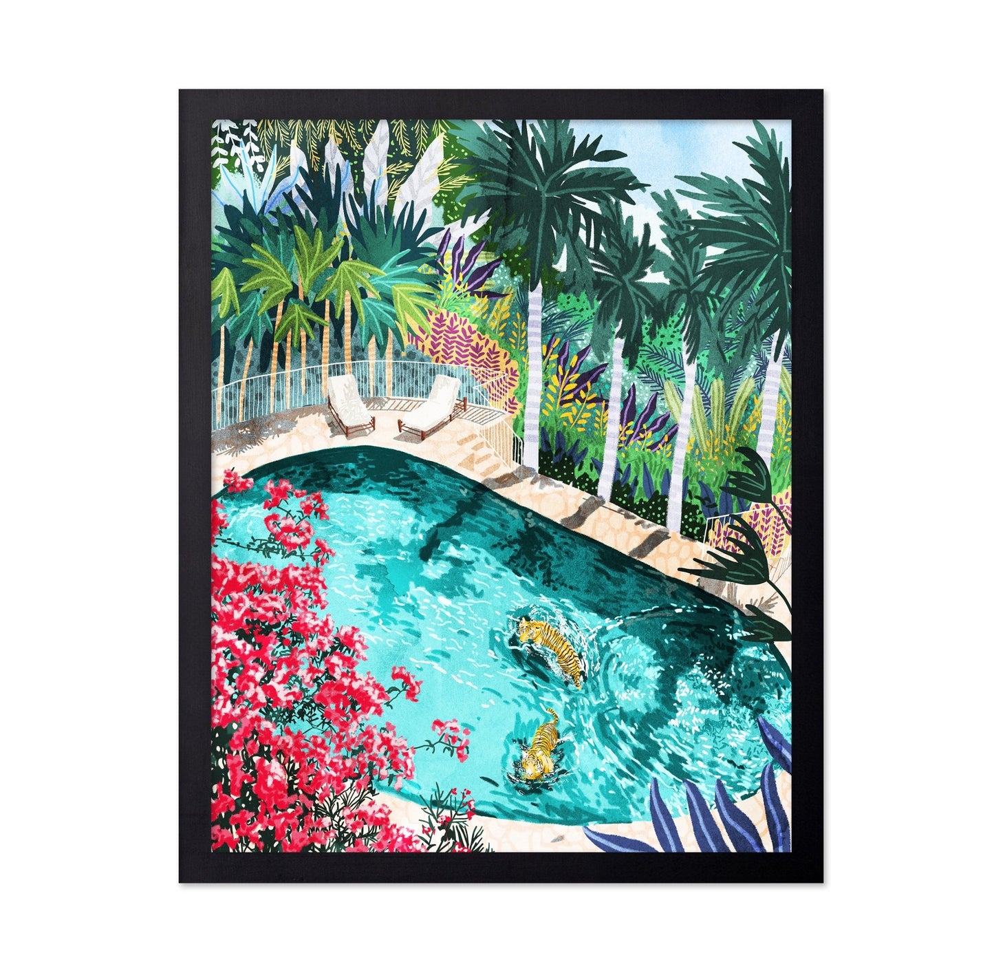 Tropical Pool Tigers