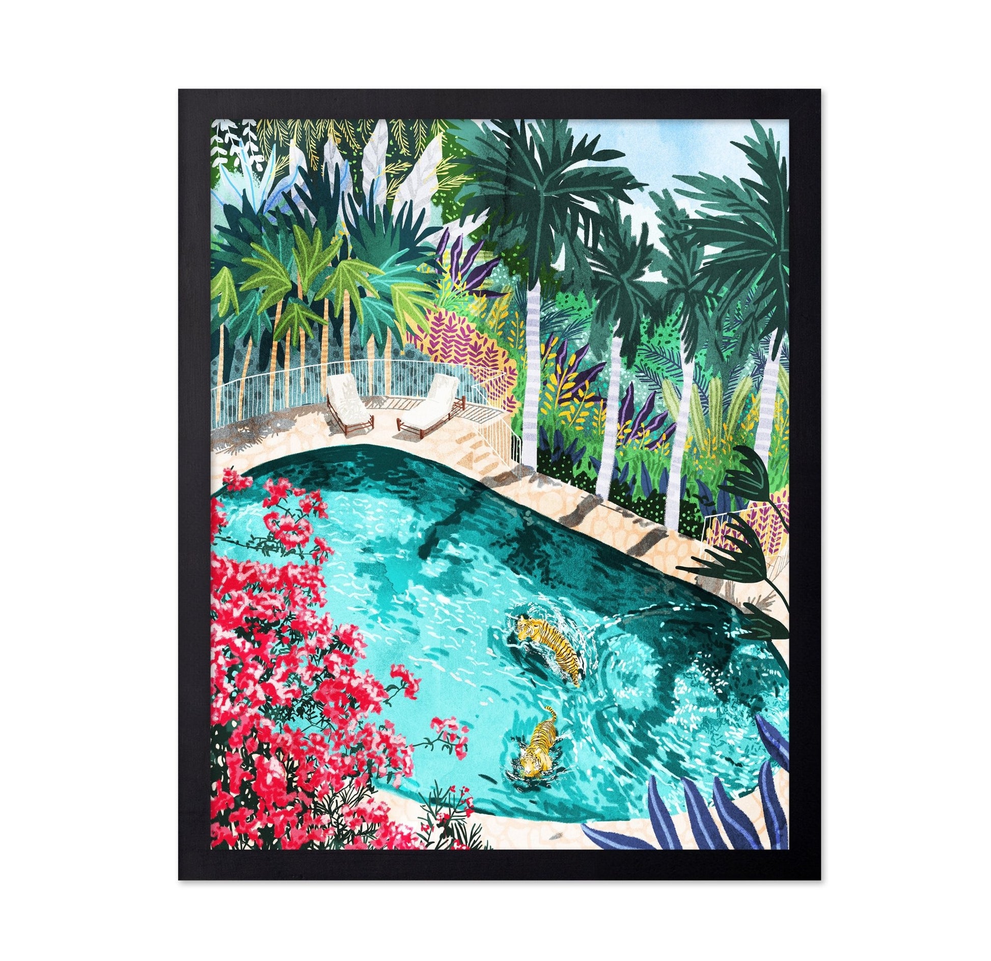 Tropical Pool Tigers