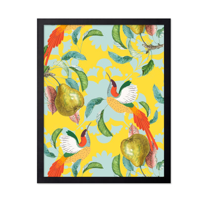 Pear Bird Pattern