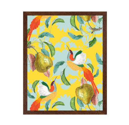 Pear Bird Pattern