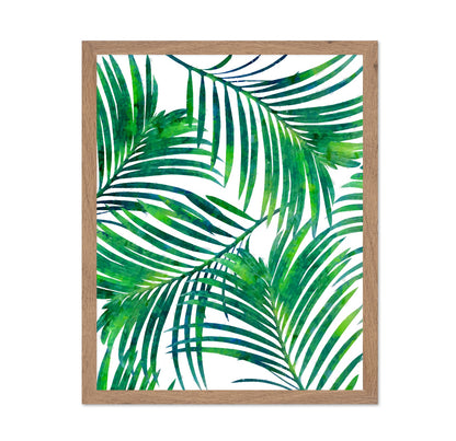 Tropical Palm Leaves No4