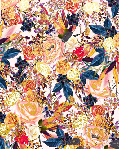 Vibrant Floral Pattern No4