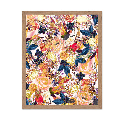 Vibrant Floral Pattern No4