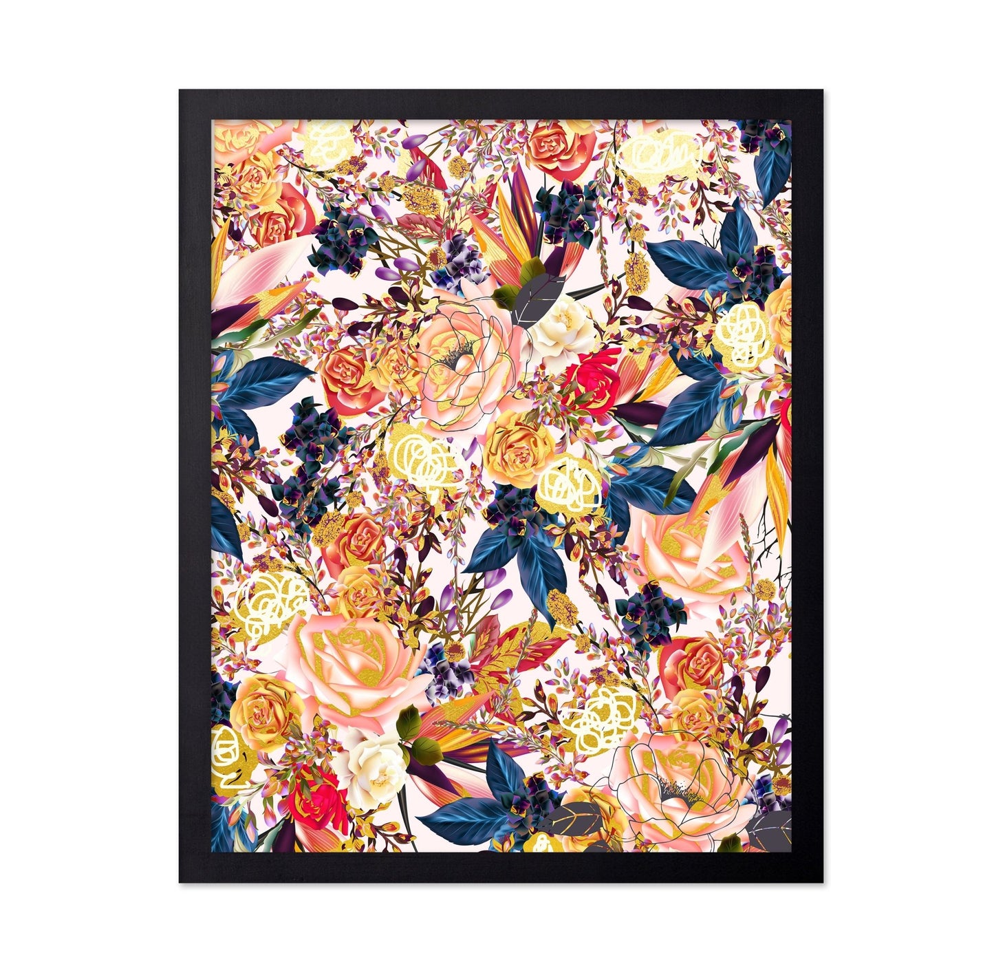 Vibrant Floral Pattern No4