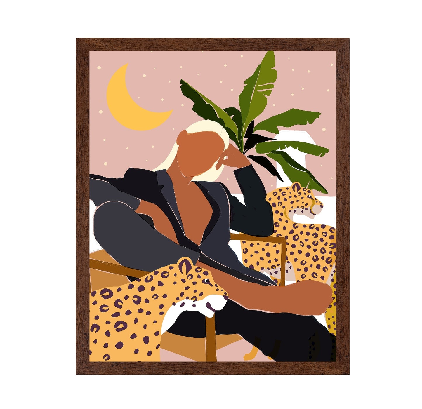 Leopard Lounge Woman
