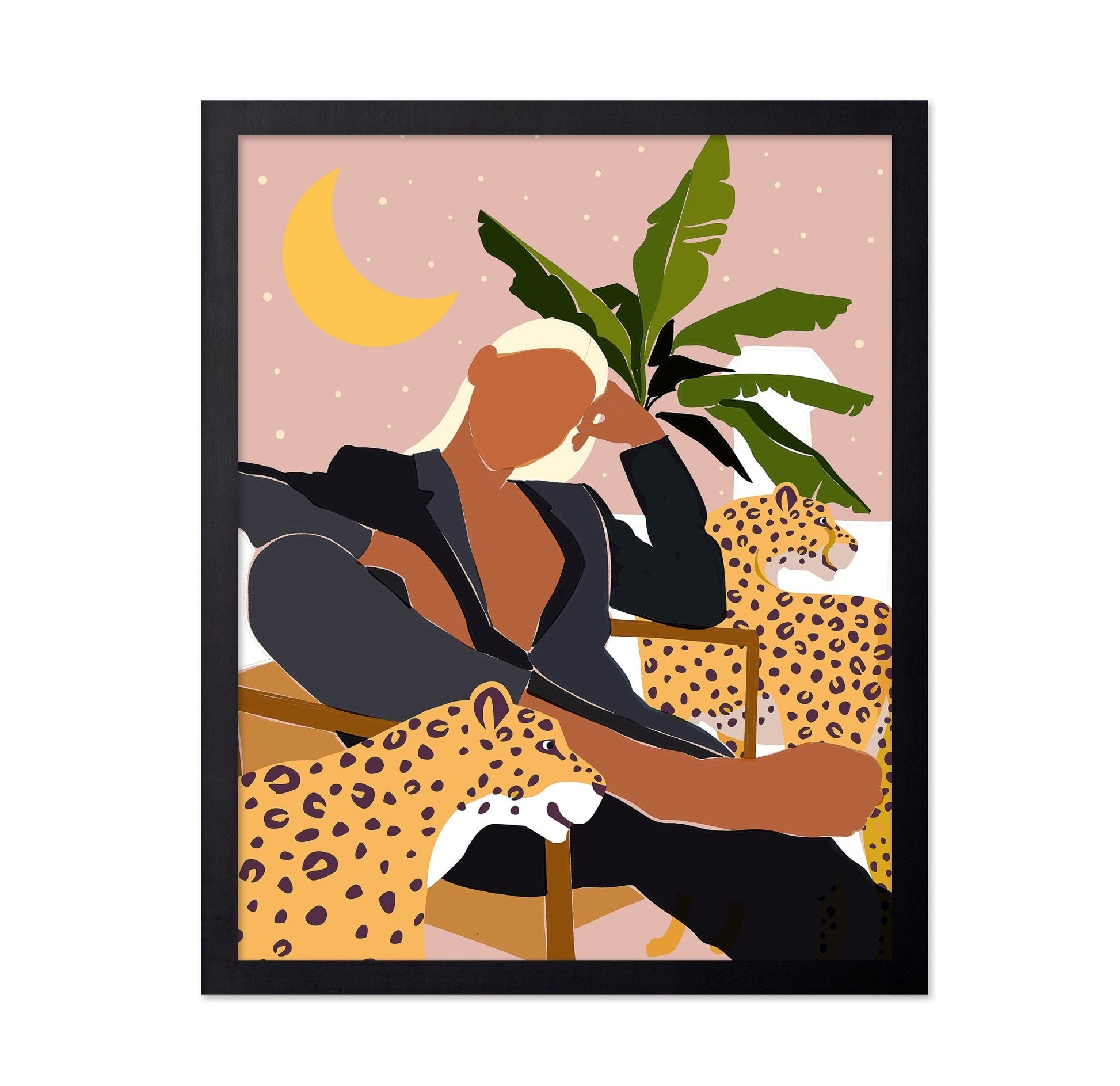 Leopard Lounge Woman