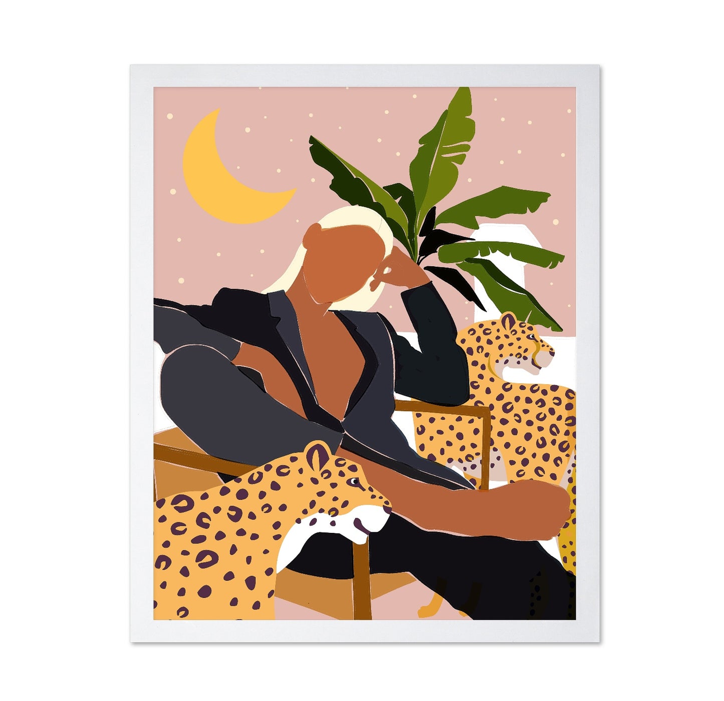 Leopard Lounge Woman
