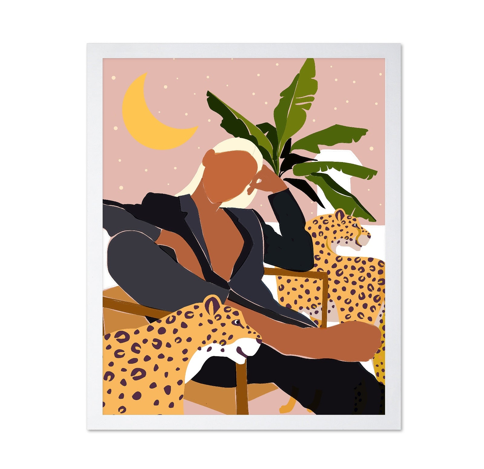 Leopard Lounge Woman