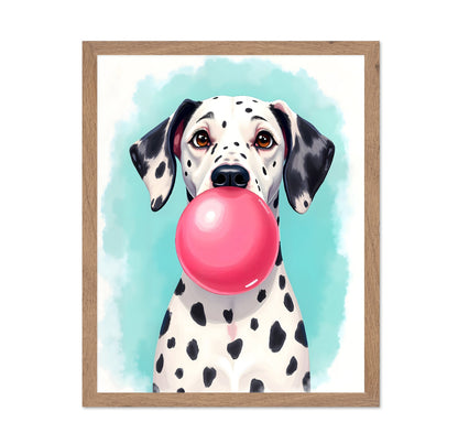 Dalmatian Bubblegum Dog