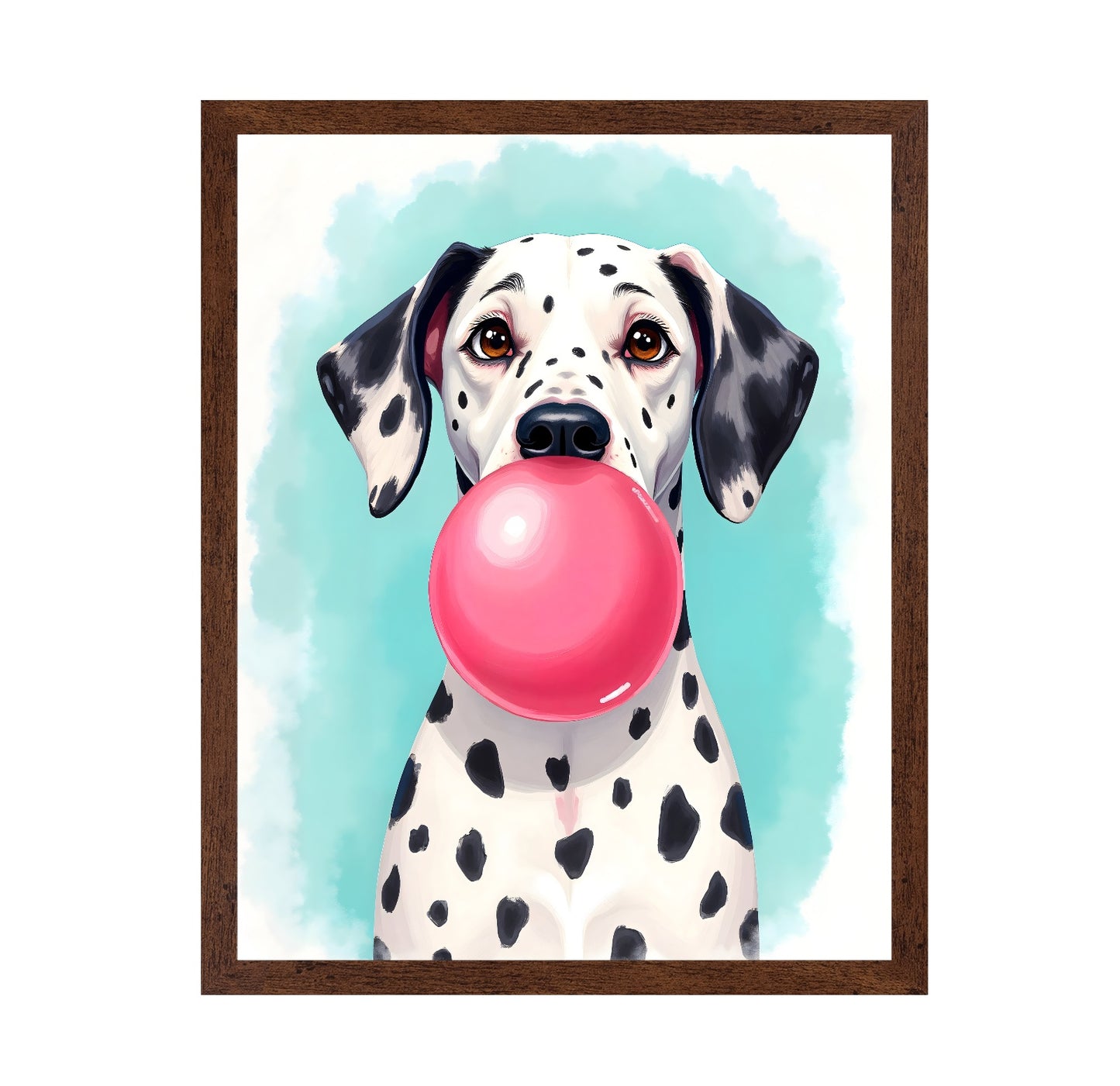 Dalmatian Bubblegum Dog
