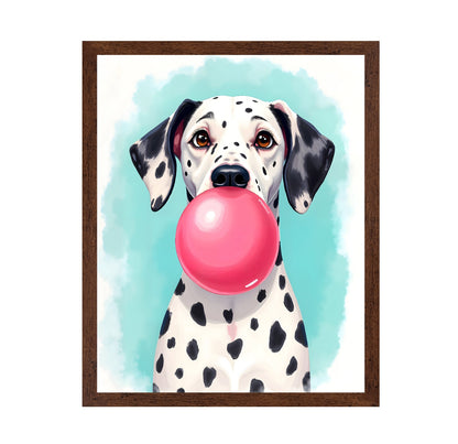 Dalmatian Bubblegum Dog