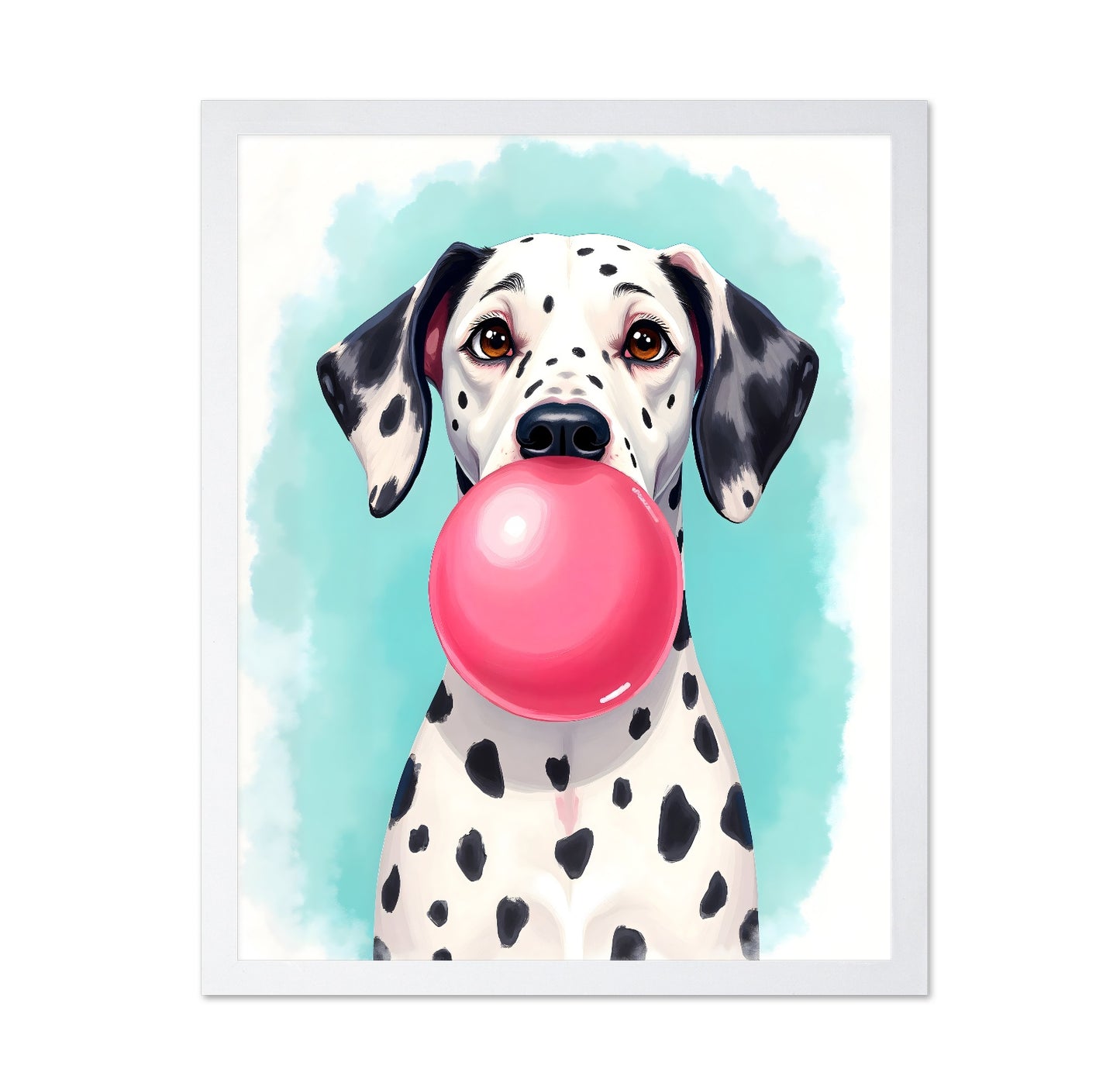 Dalmatian Bubblegum Dog