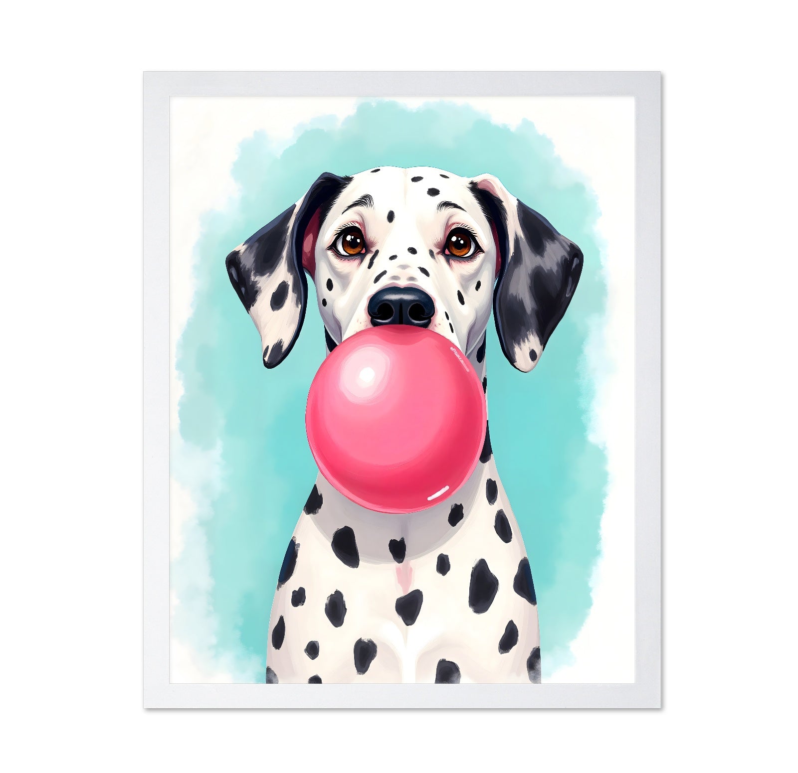 Dalmatian Bubblegum Dog