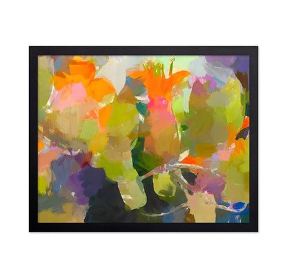 Abstract Floral Brush