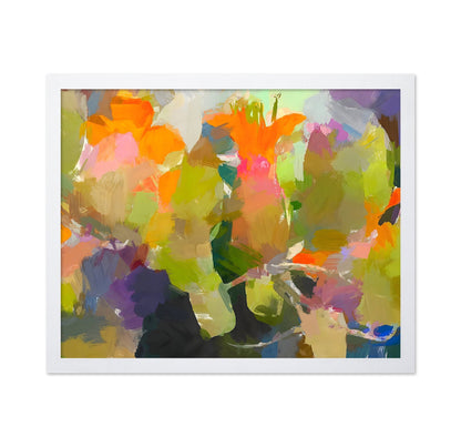 Abstract Floral Brush