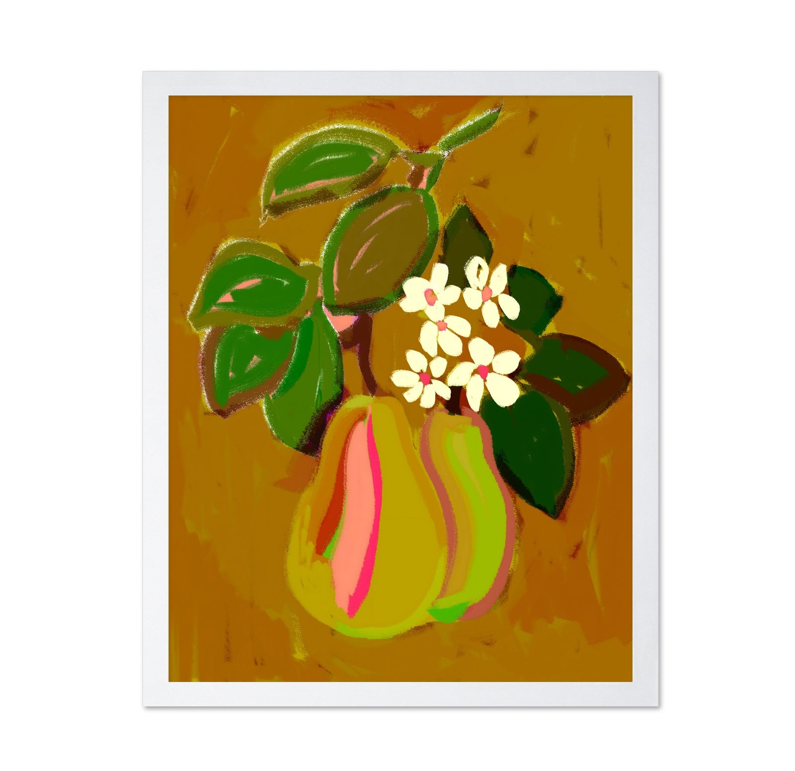 Pear Blossom Still Life