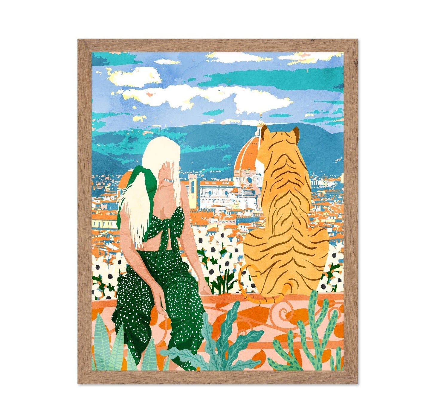 City View With Tiger