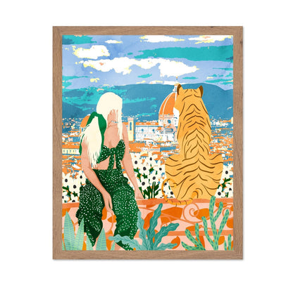 City View With Tiger