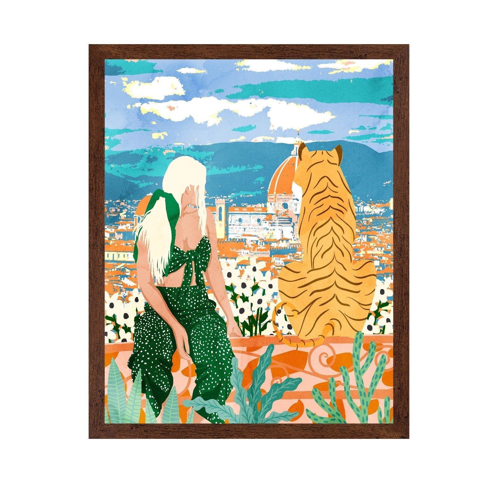 City View With Tiger