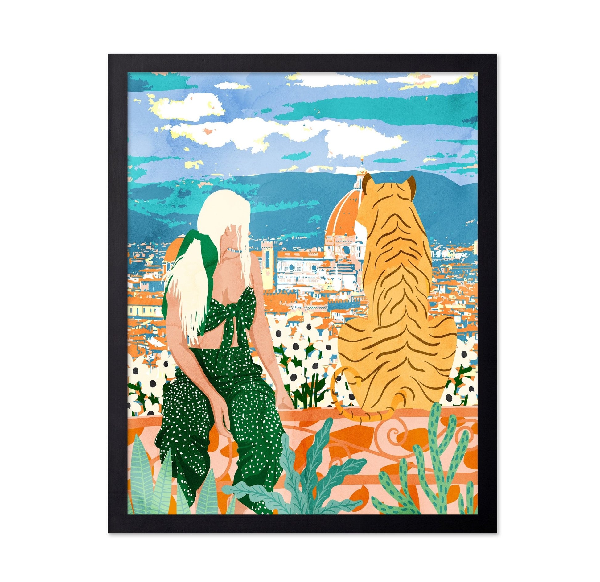 City View With Tiger