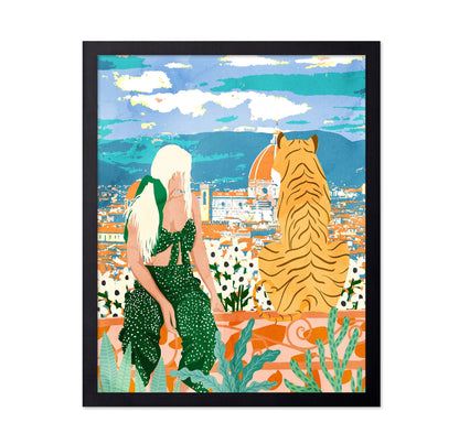 City View With Tiger