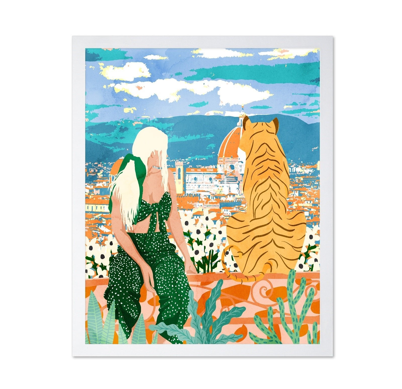 City View With Tiger