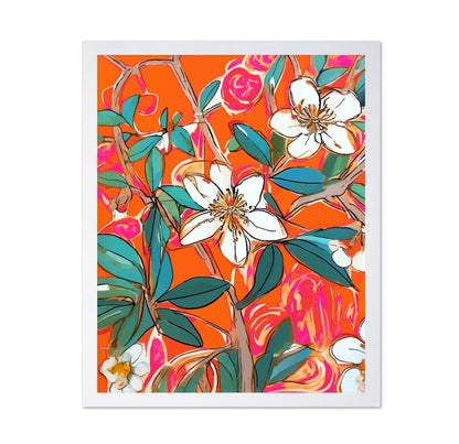 Vibrant Floral Branches