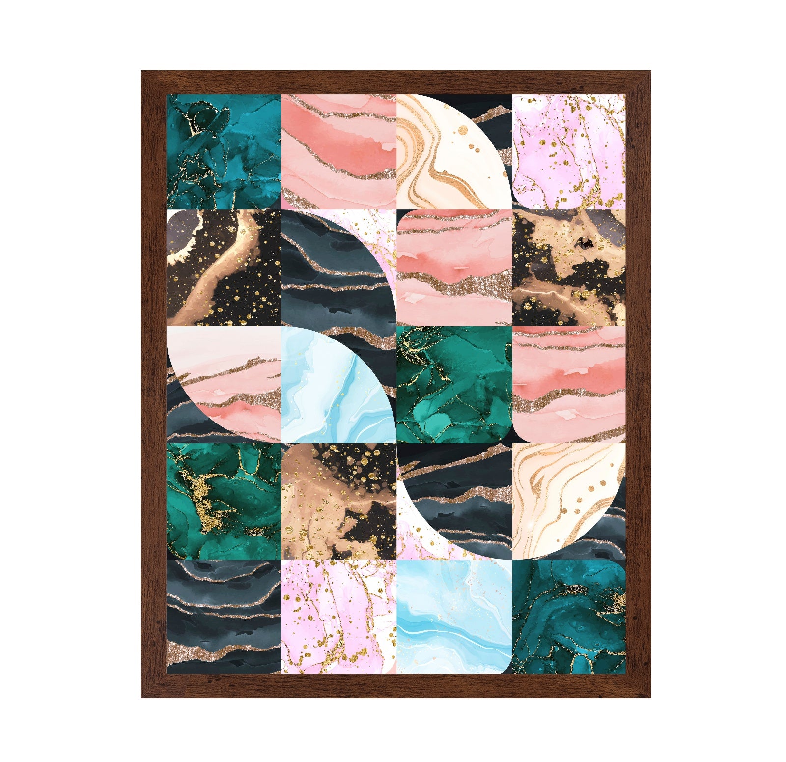 Abstract Marble Tiles