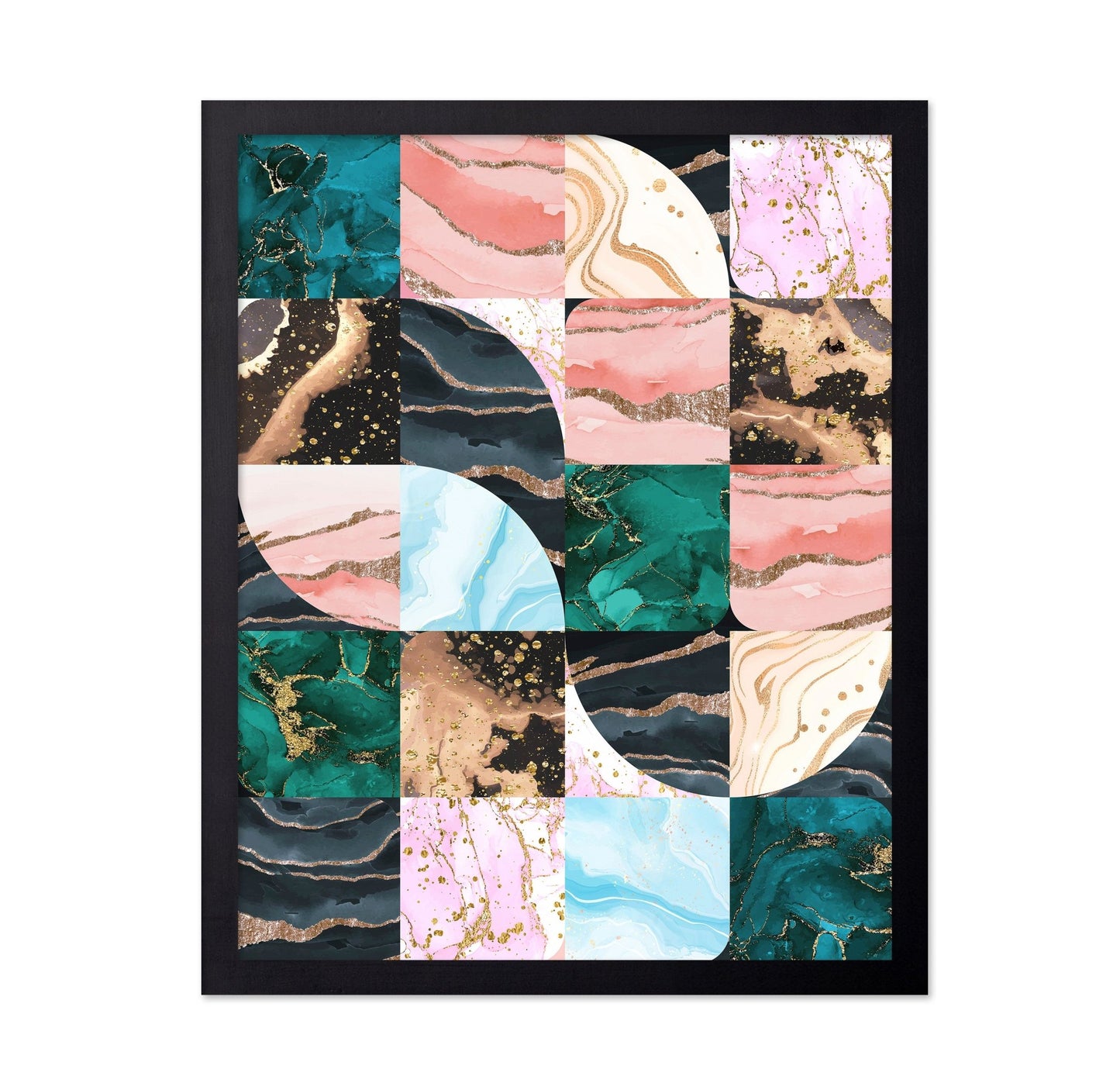 Abstract Marble Tiles