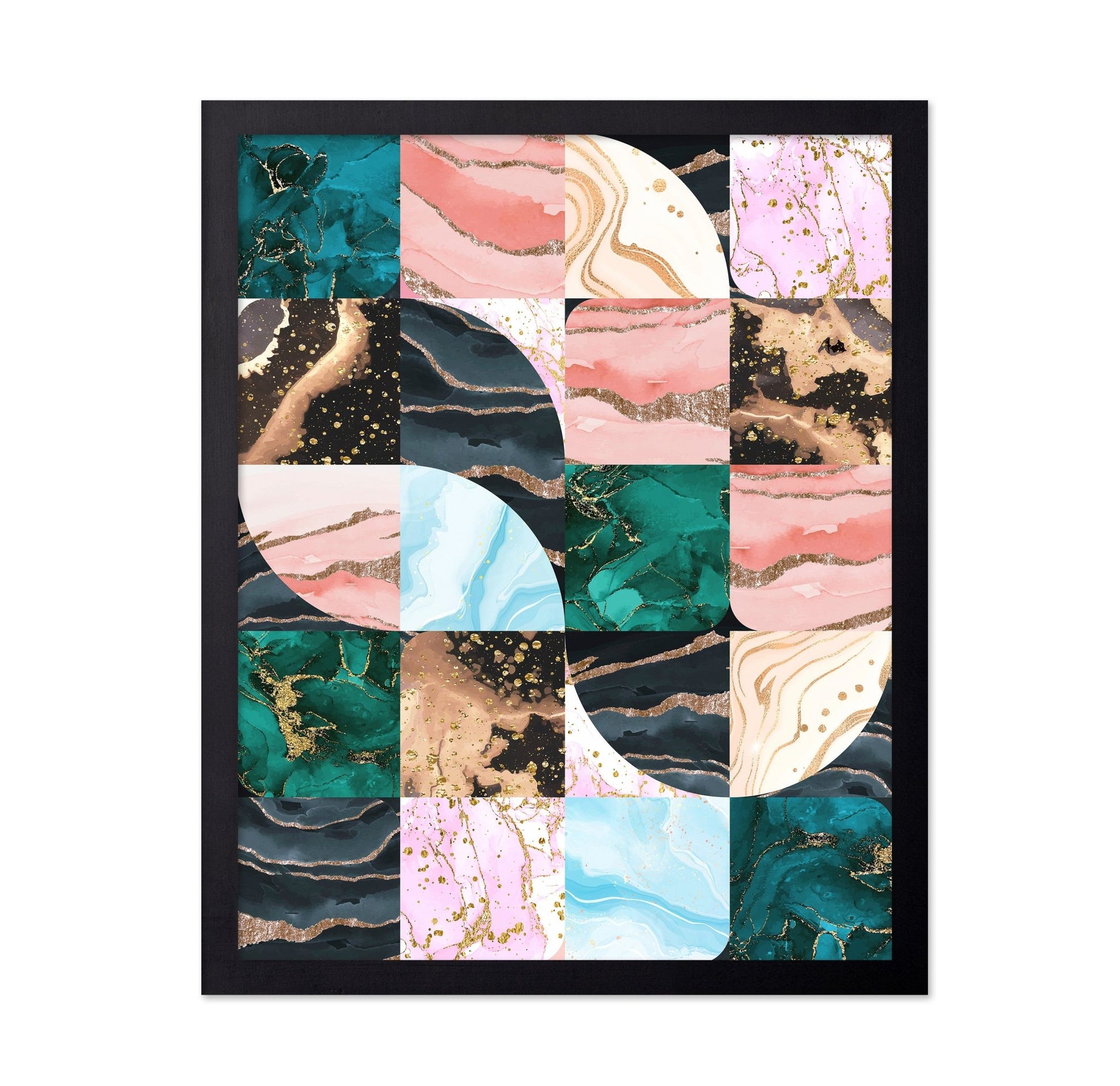 Abstract Marble Tiles