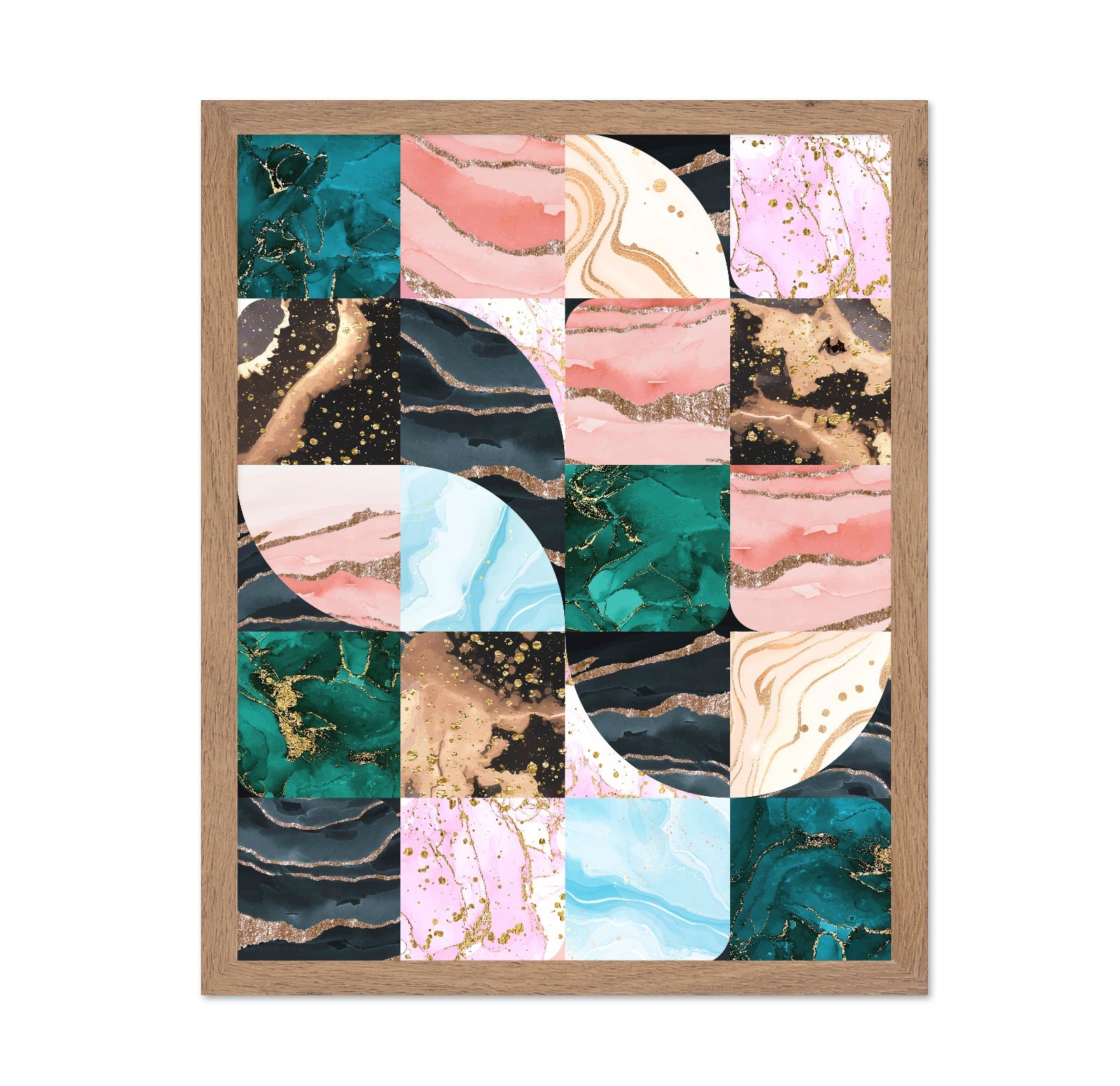 Abstract Marble Tiles