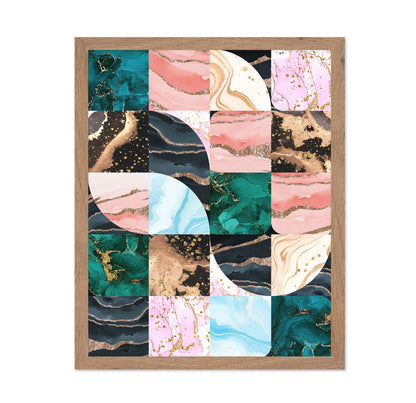 Abstract Marble Tiles