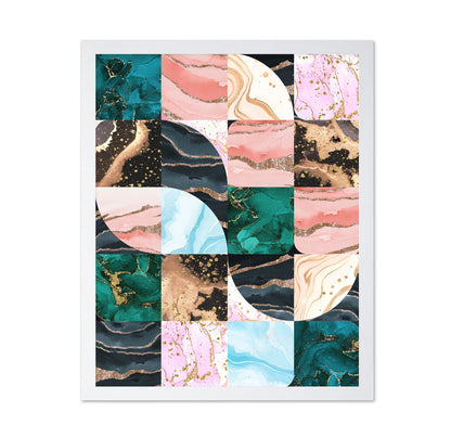 Abstract Marble Tiles