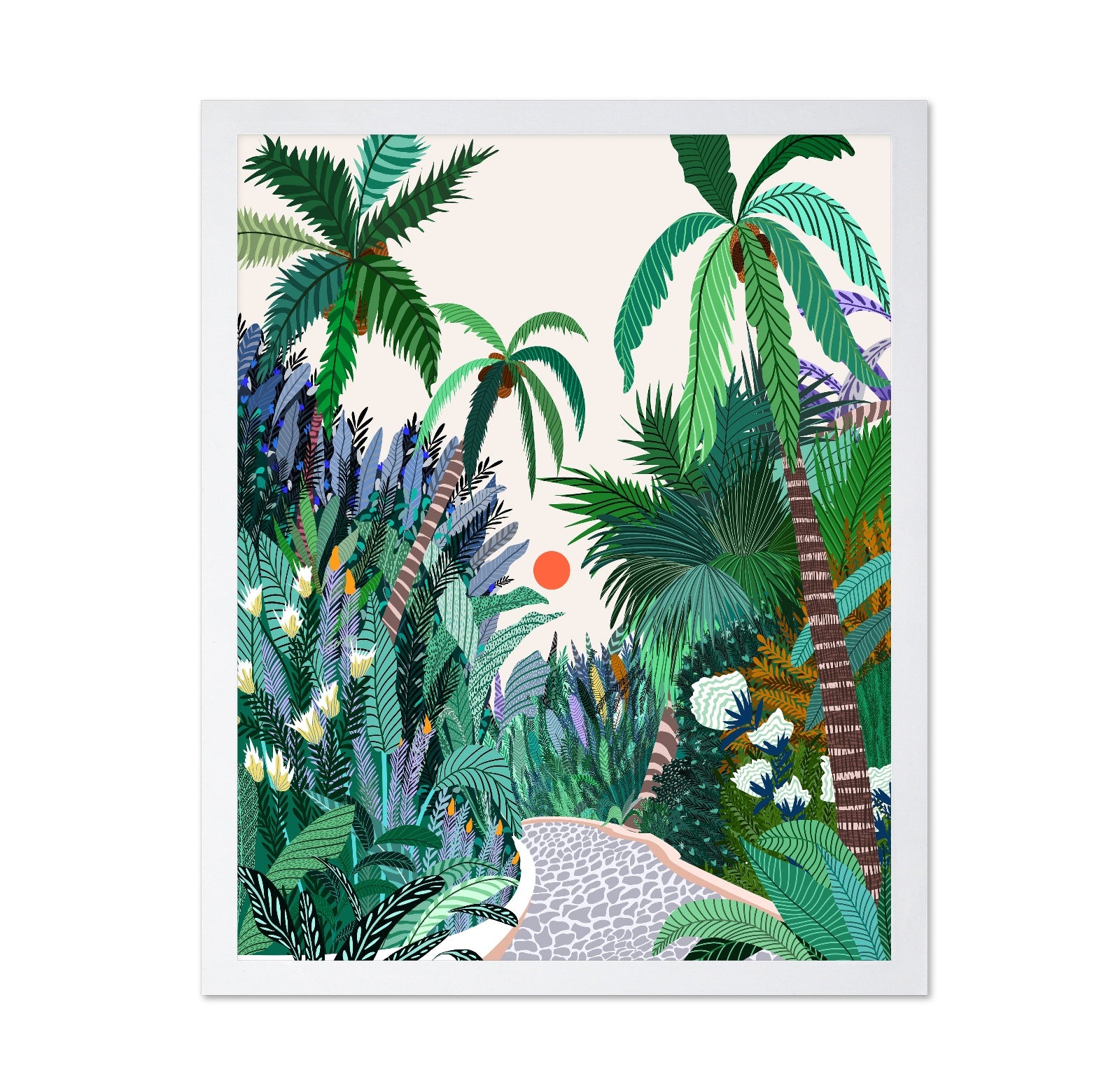Tropical Jungle Path