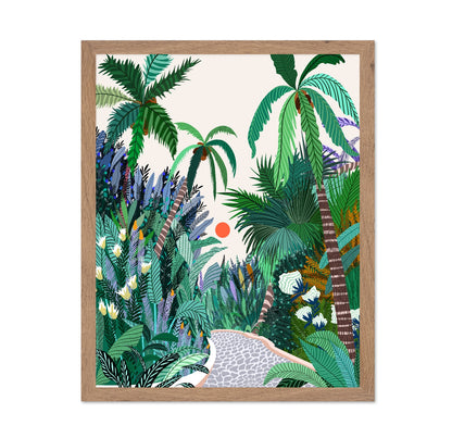 Tropical Jungle Path