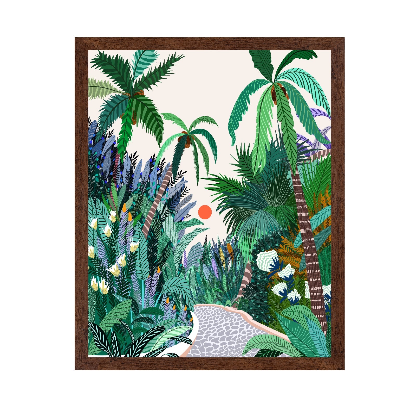 Tropical Jungle Path