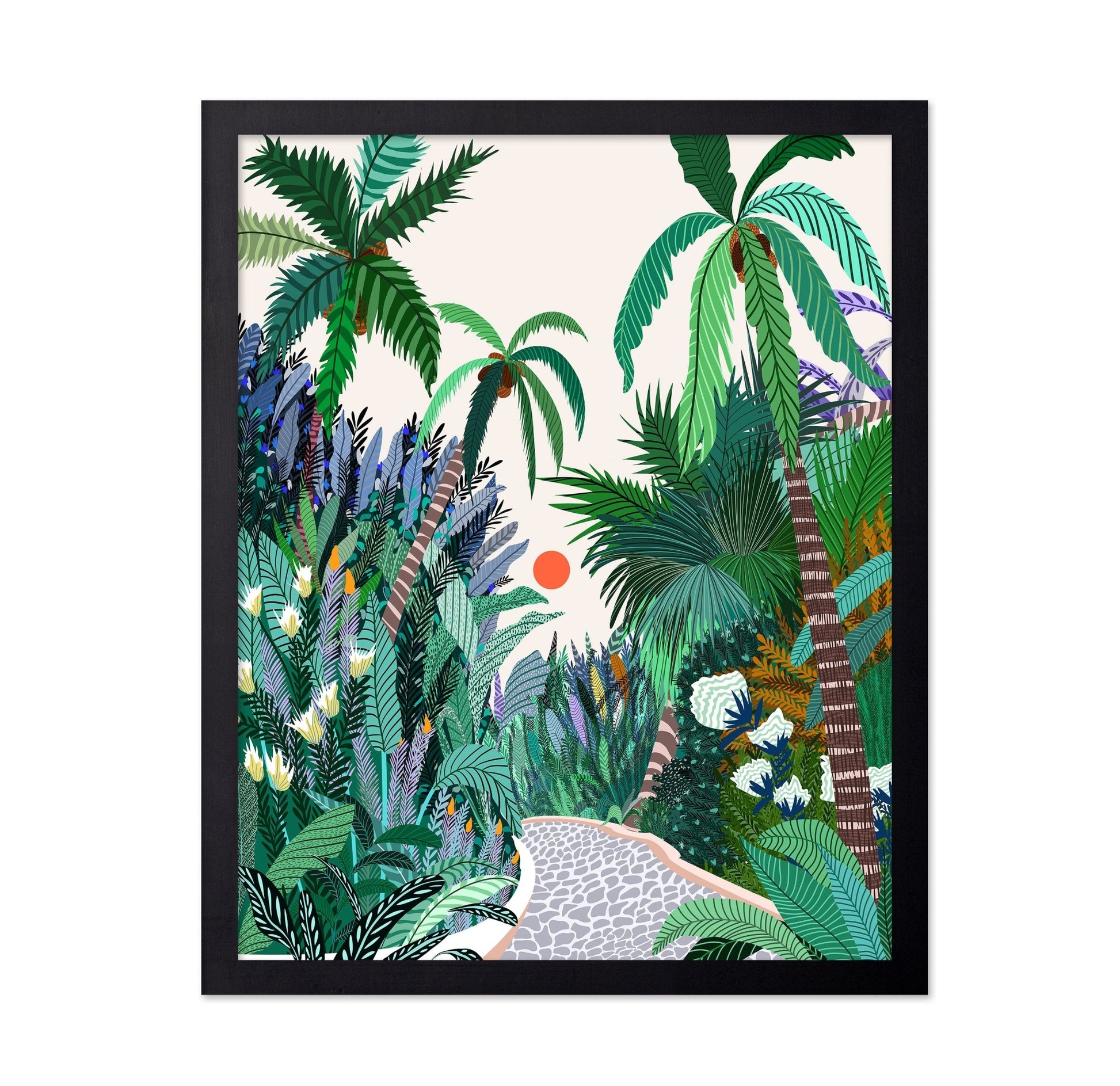 Tropical Jungle Path