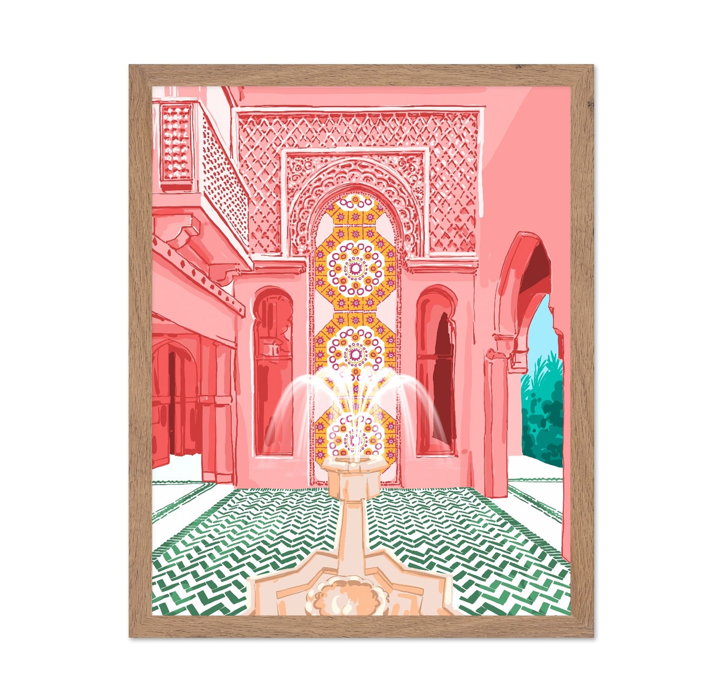 Moroccan Fountain Court