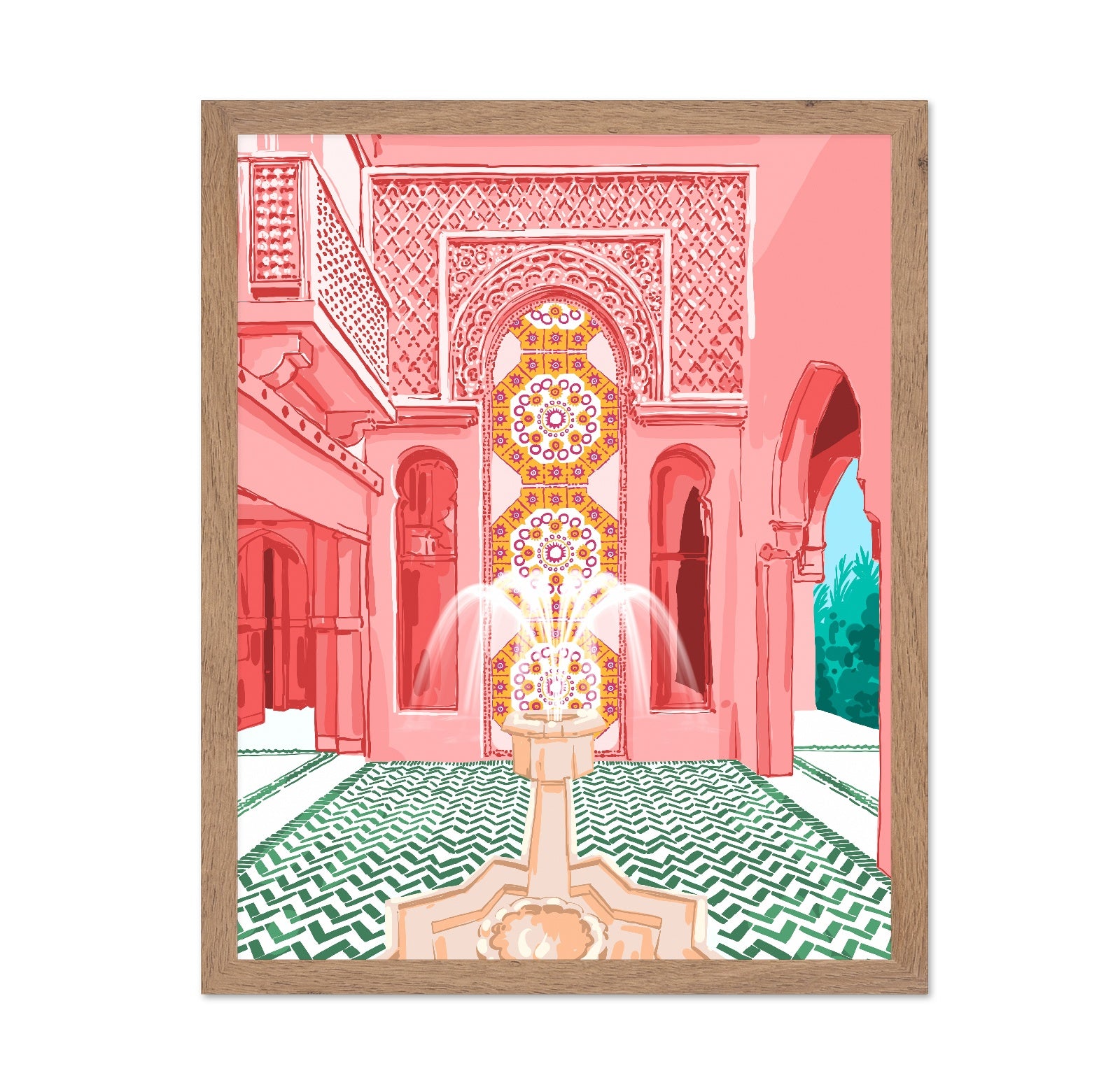 Moroccan Fountain Court