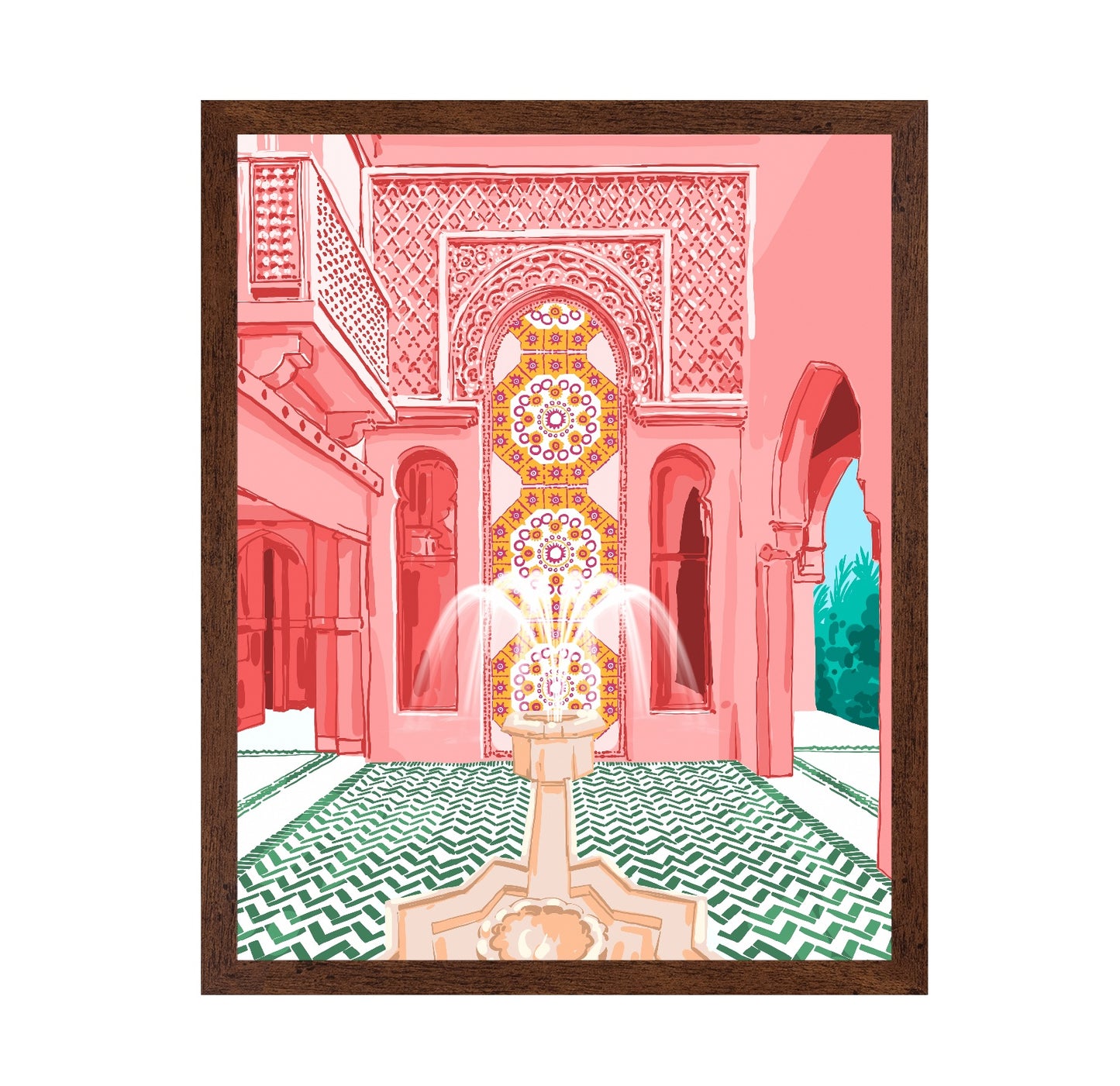Moroccan Fountain Court