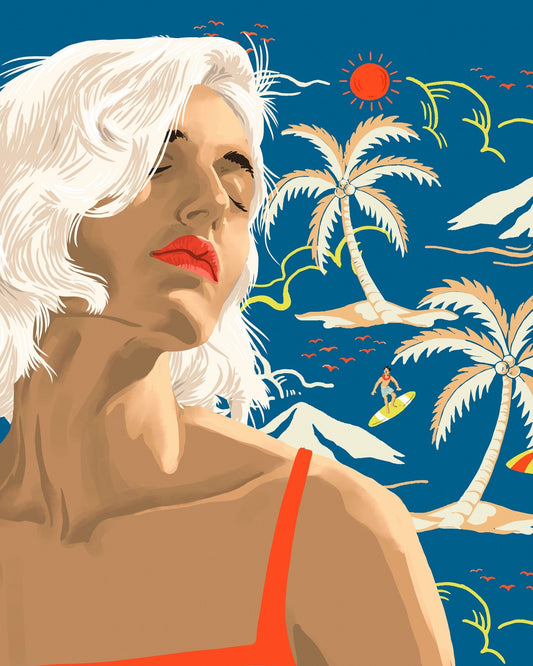 Tropical Summer Portrait