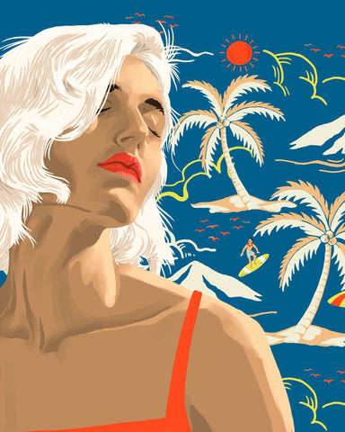 Tropical Summer Portrait