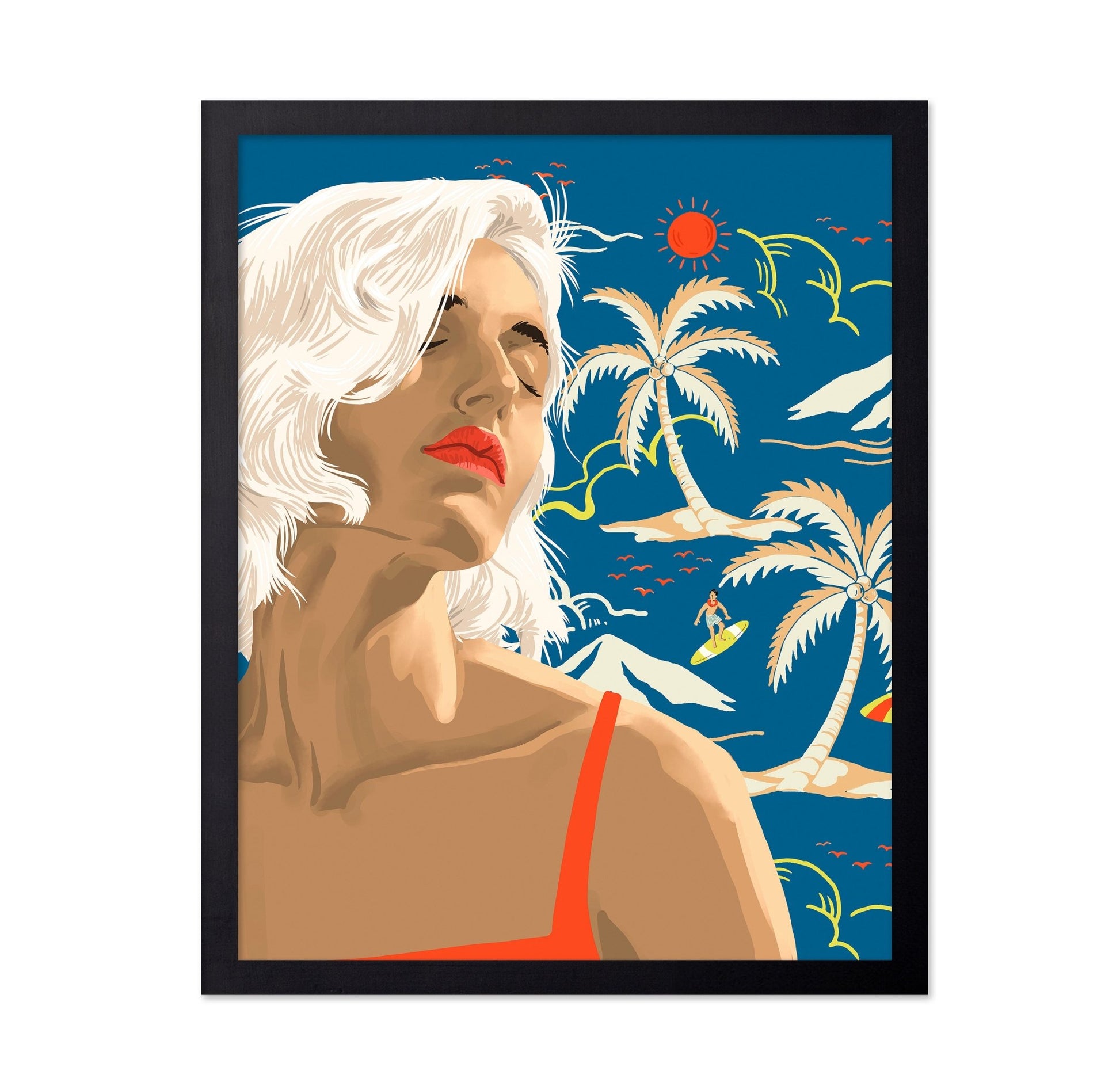 Tropical Summer Portrait