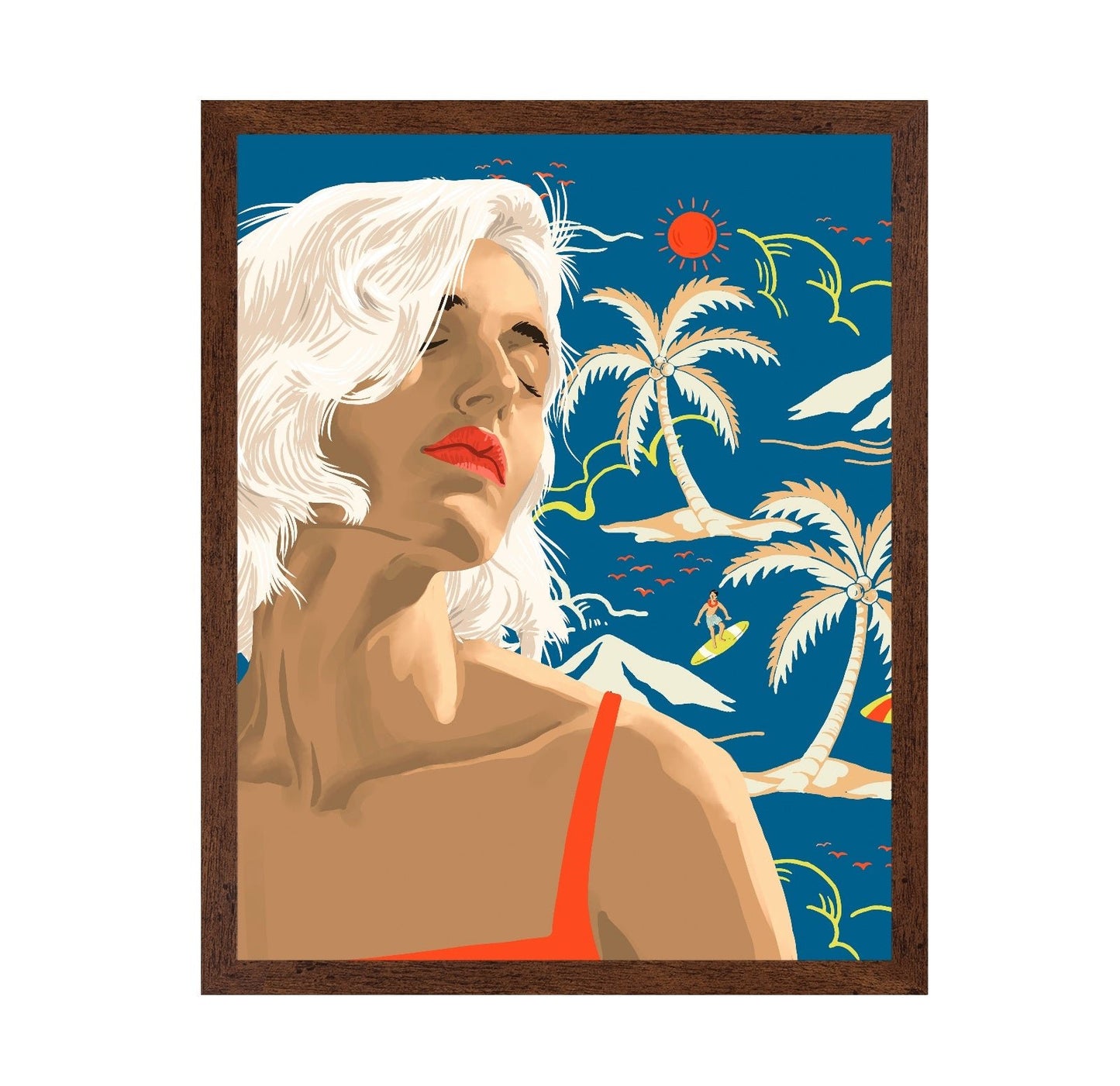 Tropical Summer Portrait