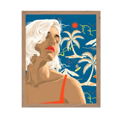 Tropical Summer Portrait