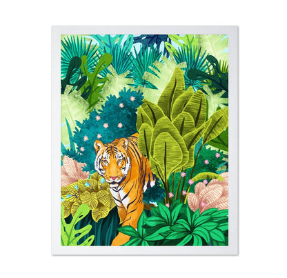 Jungle Tiger Art